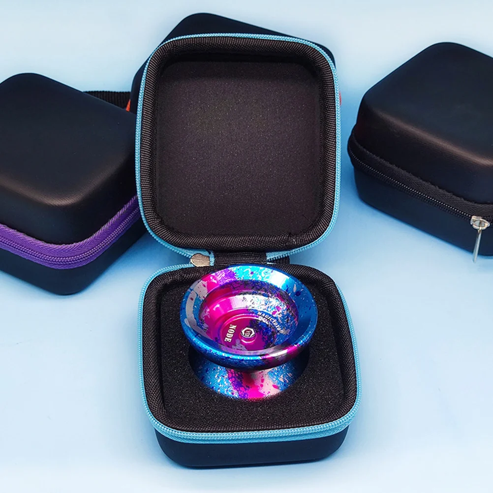

Storage Bag Size Light Portable Organizer Holder For Yoyo Lovers Beginner Finger Earbuds Storage Case Yoyo Case Gift Box