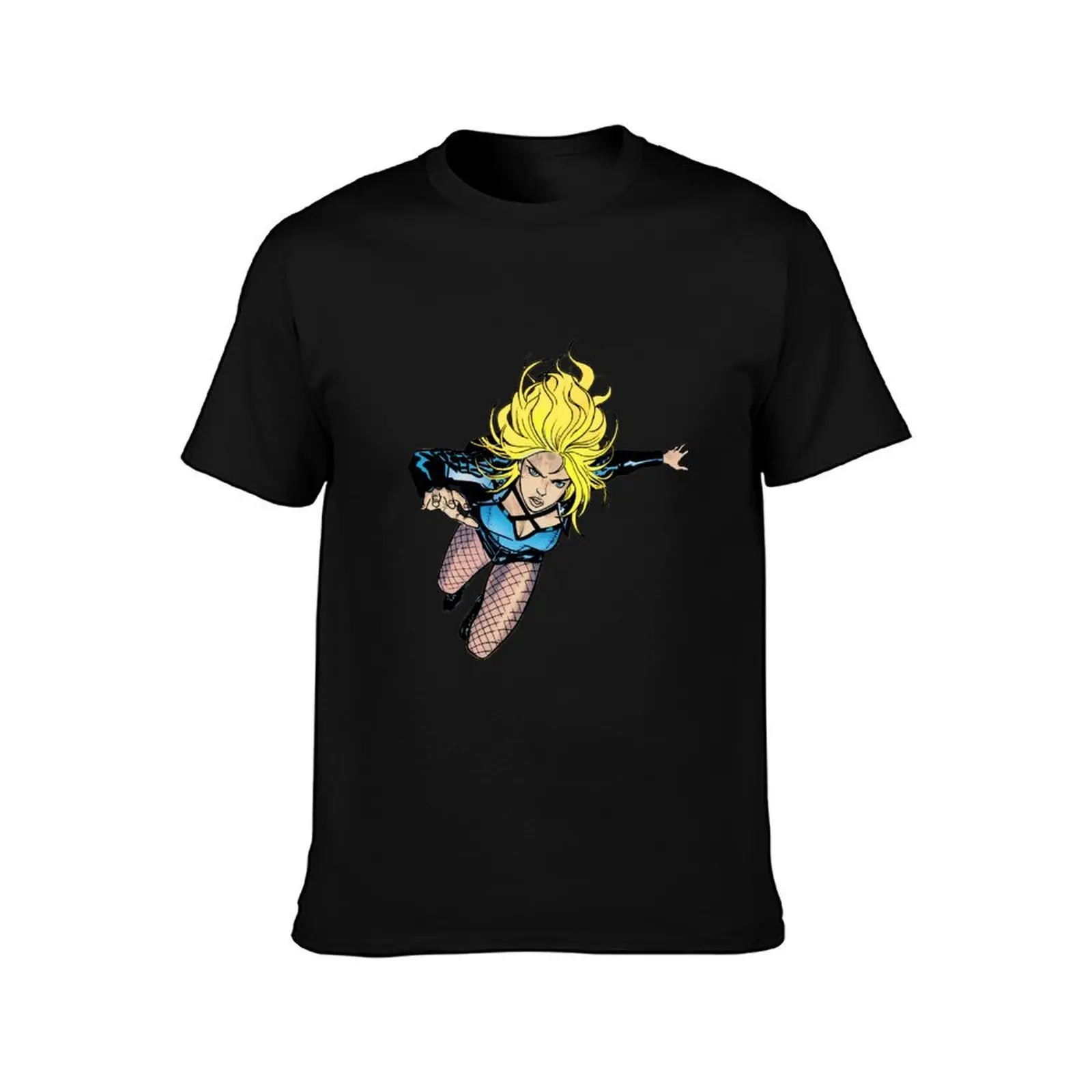 Dinah Lance/Black Canary in Green Arrow 2016 #46 T-Shirt, Summer Casual Cotton Tee, Oversized Streetwear Tops, Unisex Men Women
