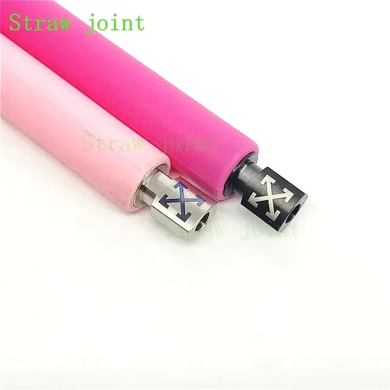 1 قطعة 510 بالتنقيط تلميح الفولاذ المقاوم للصدأ شقة الفم القش المشتركة #6