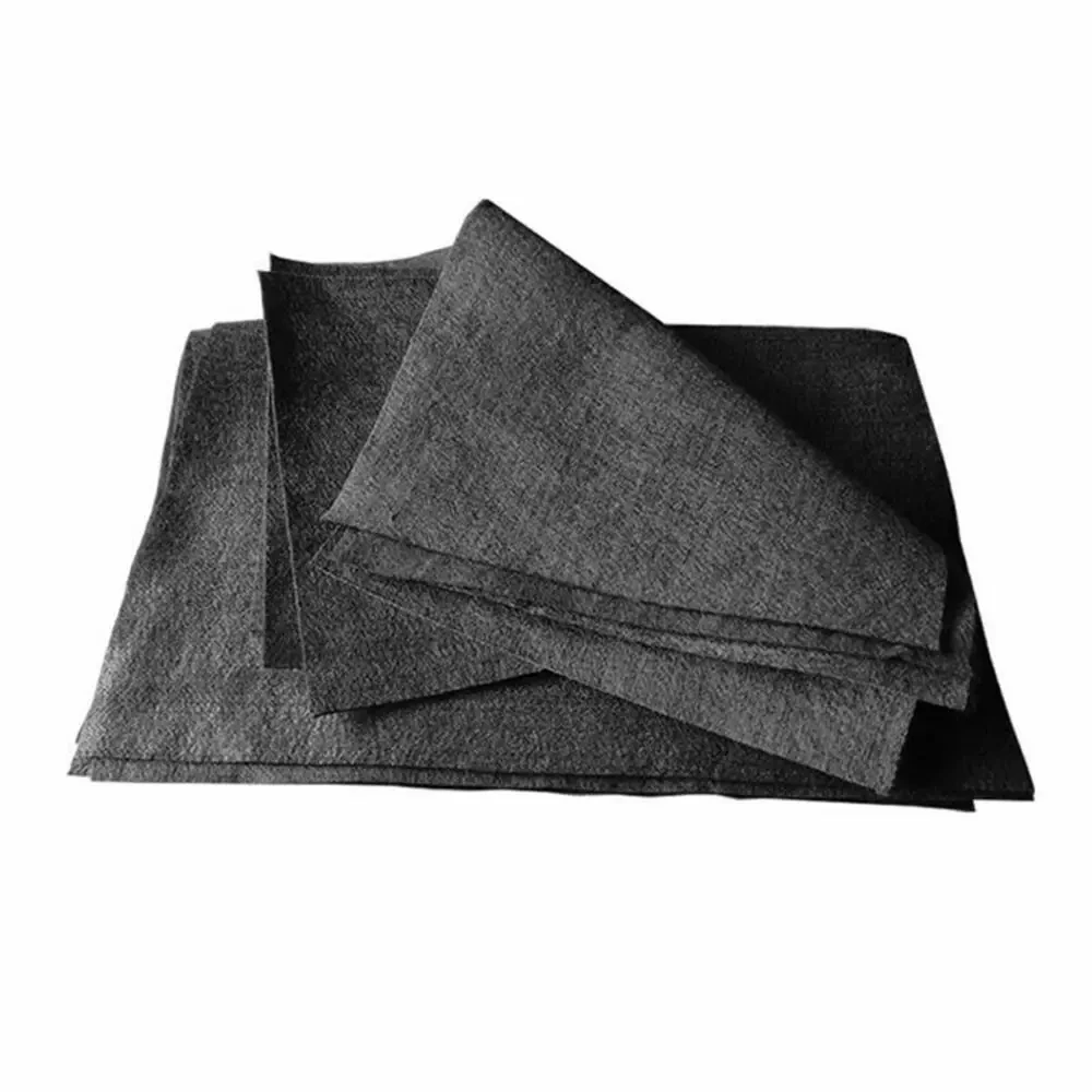 Couverture de protection en feutre 2,4 pour le soudage, feuille de protection noire, fibre de carbone, haute température, 300x200mm, durable, pack de bouclier de torche