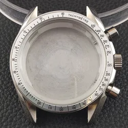 39.7mm Moon series stainless steel case suitable for VK63 VK63A movement case 20mm strap VK63 men's watch case strap
