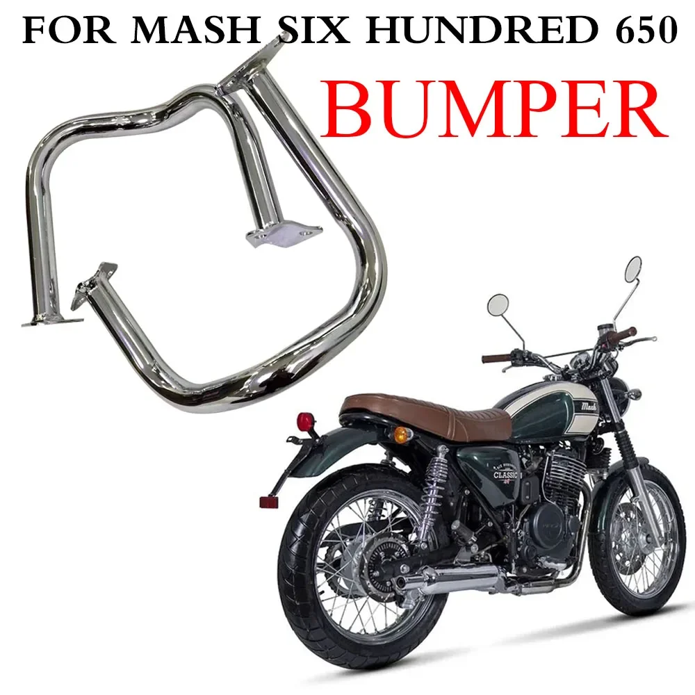 For Mash Six Hundred 650 Engine Bumper Guard Frash Stunt Cage Crash Bar Engine Frame Protector