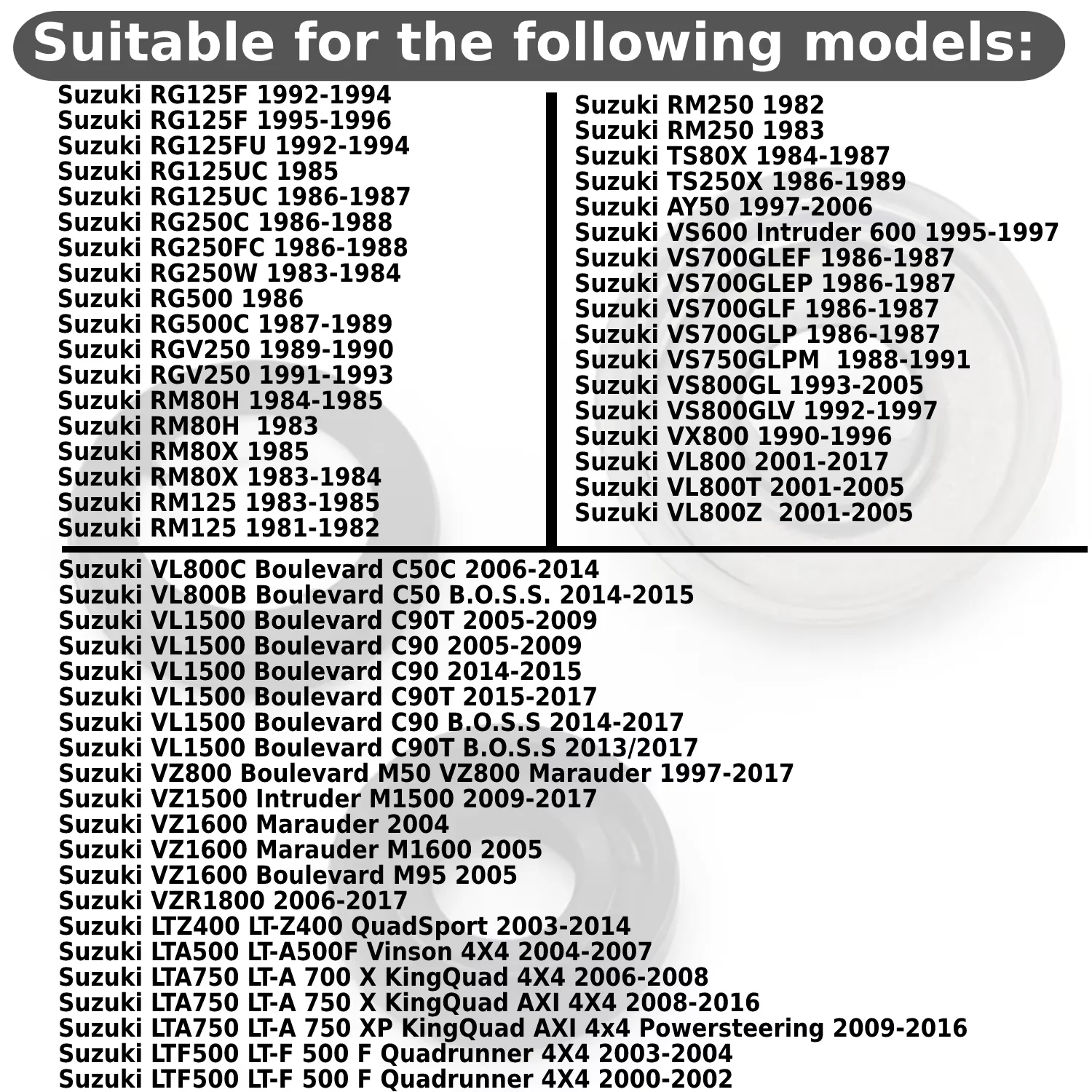 Wody pompa oleju amortyzator dla Suzuki GSF250 GSF400 GSX400 GSF650/S GSF1250/S Bandit 17470-46A00 17470-46A01 17470-14100 17470-02F11 — zdjęcie 7
