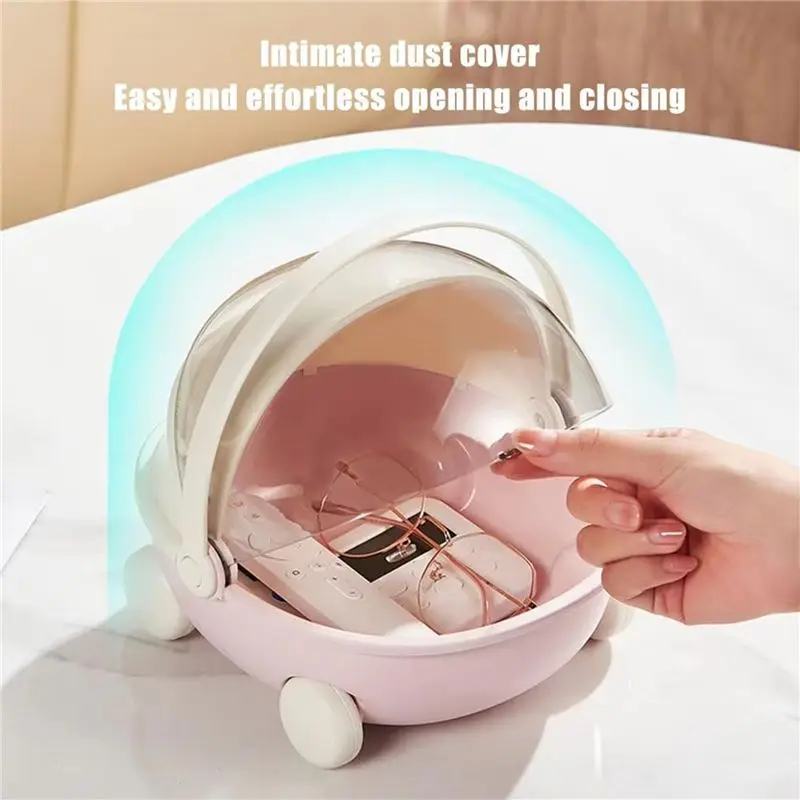 AB11 Storage Cradle, Cotton Sleep Module Display Case for Collectibles, Pink Sundries Box - 2 Pack