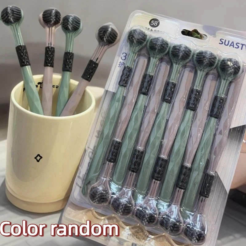 3D Manual Toothbrush 10pcs Three sided U-shaped Soft Toothbrush for Comprehensive Oral Cleaning for Adults