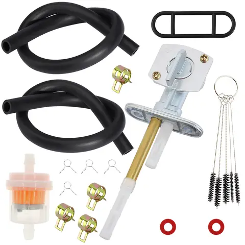 Gas Fuel Tank Petcock Yamaha XJ750R XT200 XT225 XT350 XT250 XT550 XT600 XT600E Y-Zinger BW80 PW80 YF60 YF60S YFM250 YFZ450 YT60