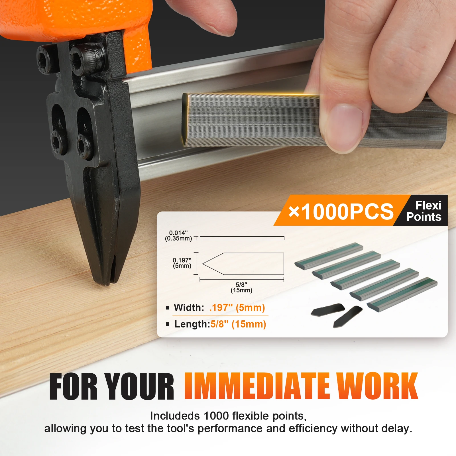 P515 Pneumatic Photo Frame Pin Gun Flexible Points Air Stapler Nail Gun