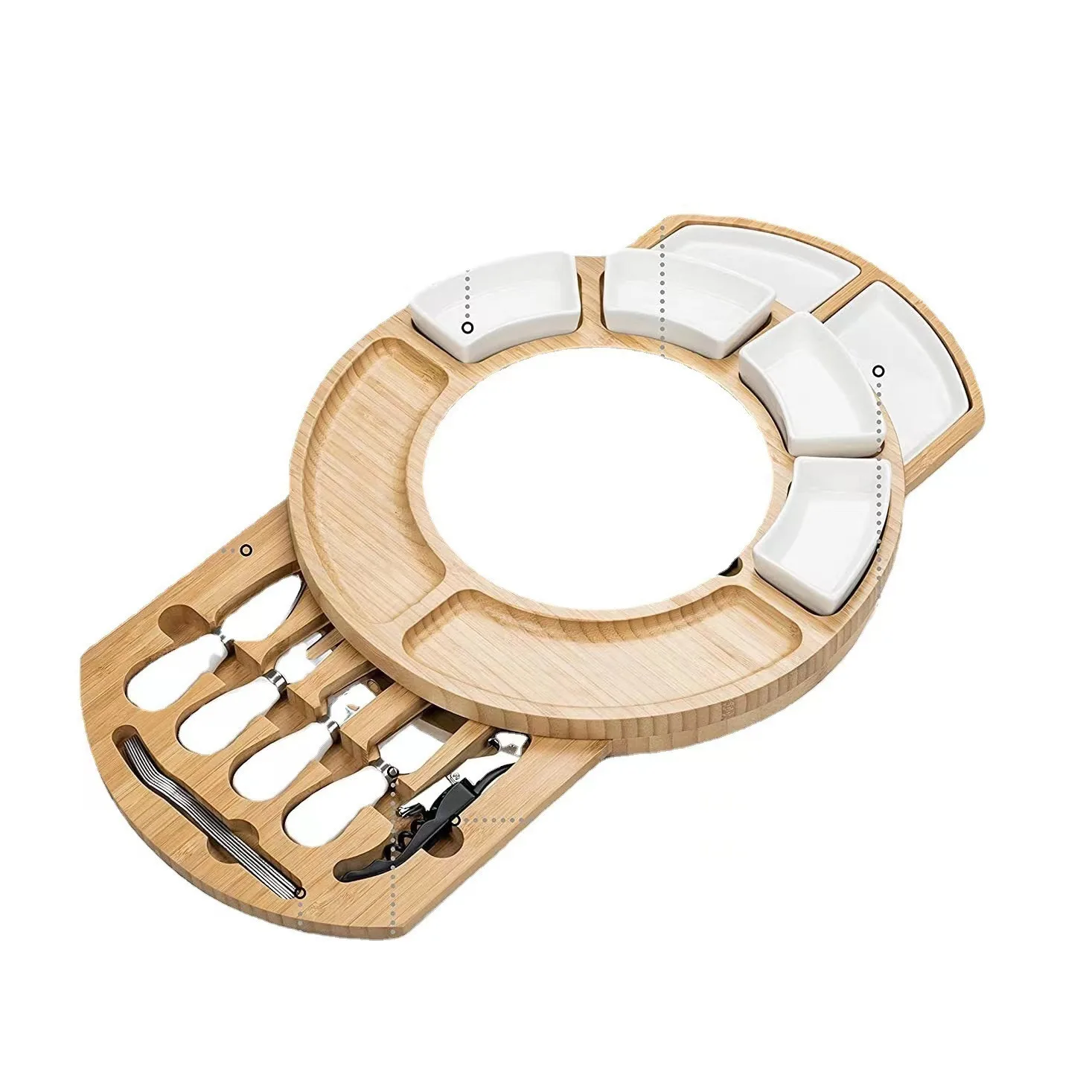 

Новая разделочная доска для сыра, выдвижная многофункциональная разделочная доска для домашнего использования, подходит для фруктов, хлеба и стейка