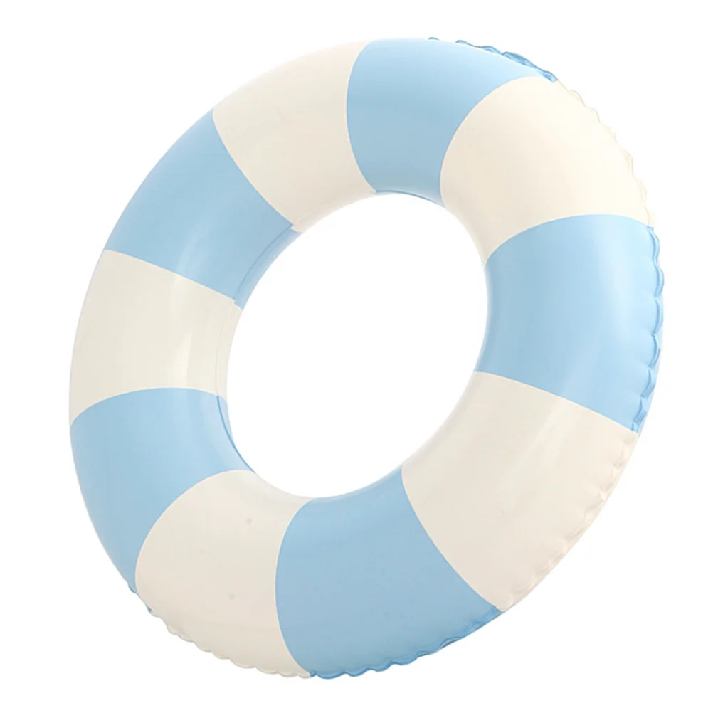 Inflatable PVC Children Swim Ring Size 90 Colorful Lightweight Pool Swim Ring Beach Outdoor Accessory Summer Swimming Accessory