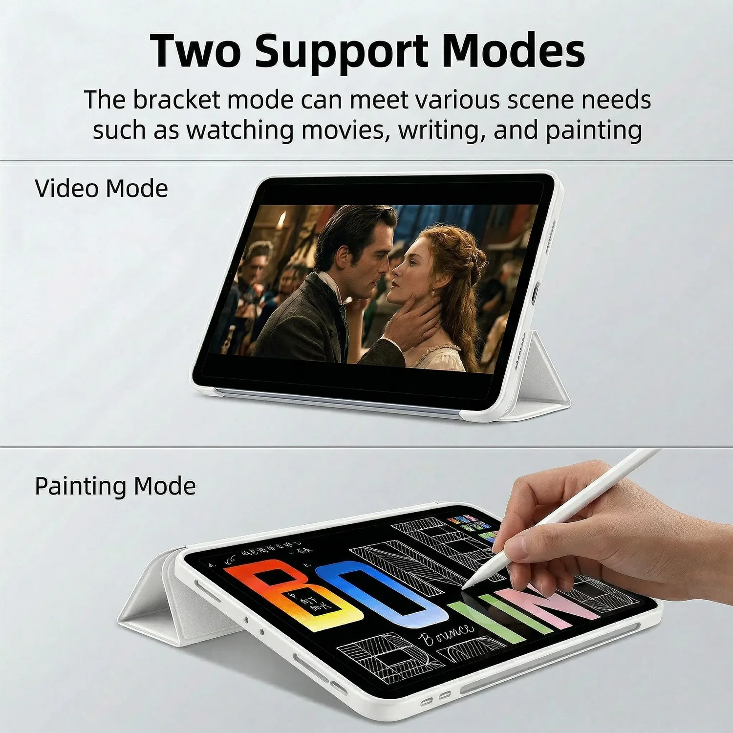 Case For iPad 11th A16 Air 11 M4 2026 M3 M2 5 4 10 9 9th 10th Generation Pro 13 M5 12.9 Mini 7 6 A17 10.9 2025 Cover Accessories