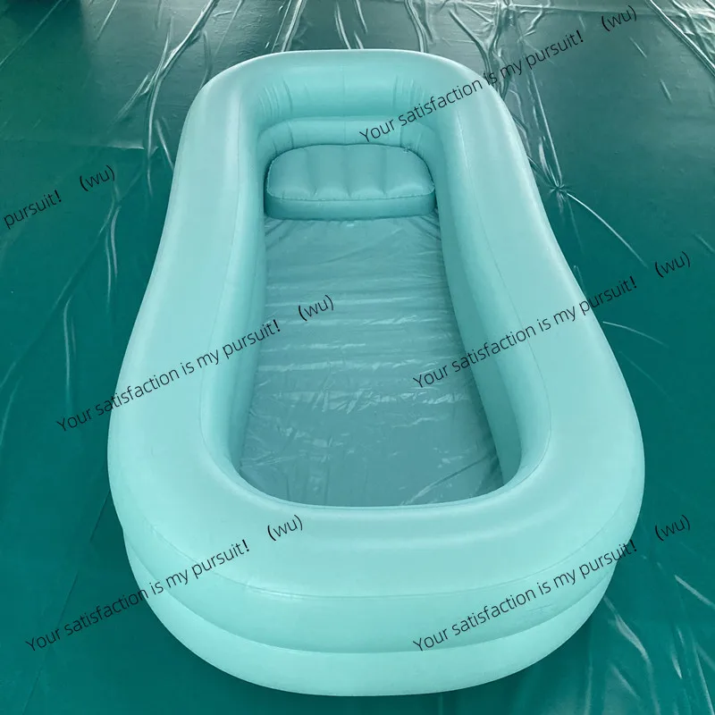

PVC inflatable water bed for the elderly in bed, bath basin, bath pool material is skin-friendly