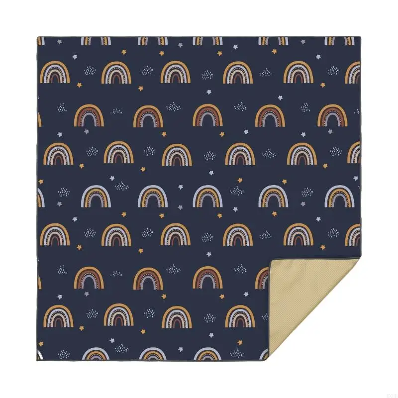  Reusable Silicone Splash Mat For Kids Highchair Dining Play And Floor Protections Large Water Proofing Game Mat