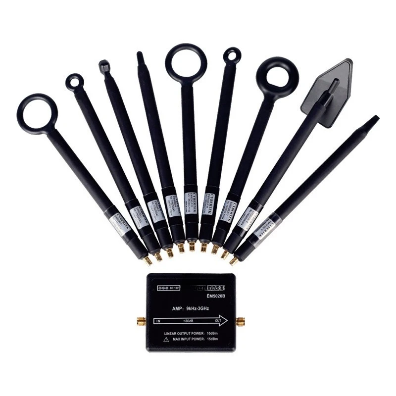 

EM5020A High Frequency Low Frequency Magnetic Field Probe Electric Field Probe RF Amplifier