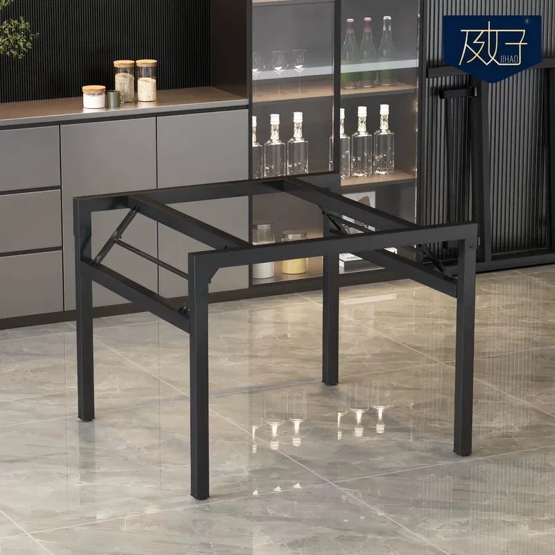 Round Table Leg Bracket Thickened Wrought Iron Foldable Support Frame For Hotel Restaurant Large Round Table Top Base