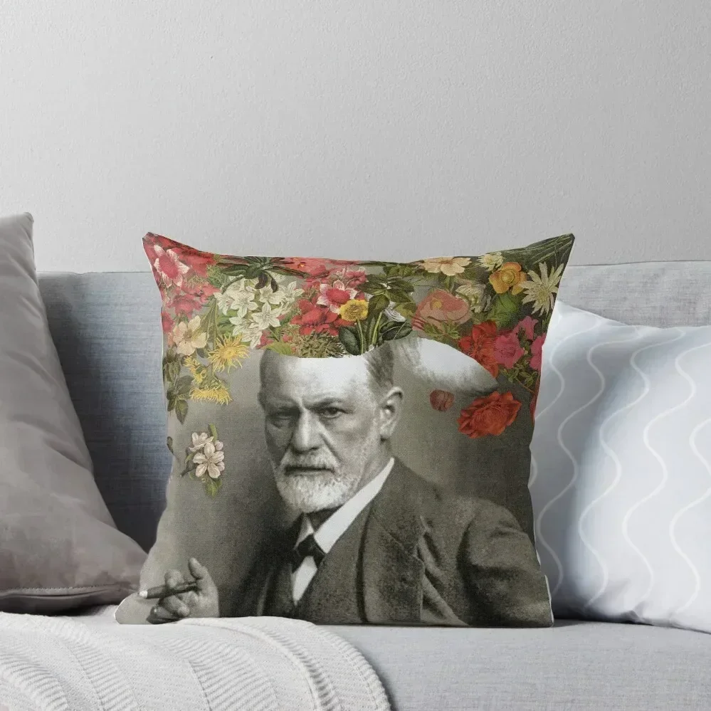 

Freud Throw Pillow Sofa Decorative Covers Cushions For Sofa Pillows Aesthetic pillow