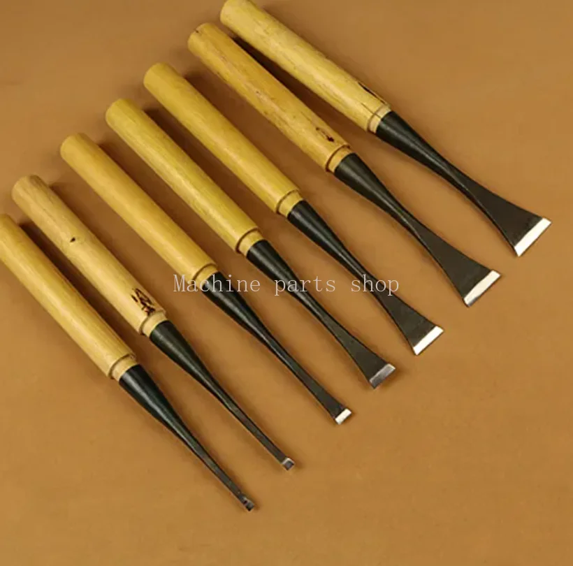 NEW Middle Circle Woodwork Carving Knife Dig Hole Spoon Knife Chisel 0.3-3cm Hand Wood Carving Knives 1PC