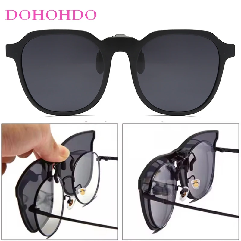 

New Men Polarized Lenses Clip On Sunglasses Women Anti-Glare Driving Sports Night Vision Goggles UV400 Eyewear Accessories Очки