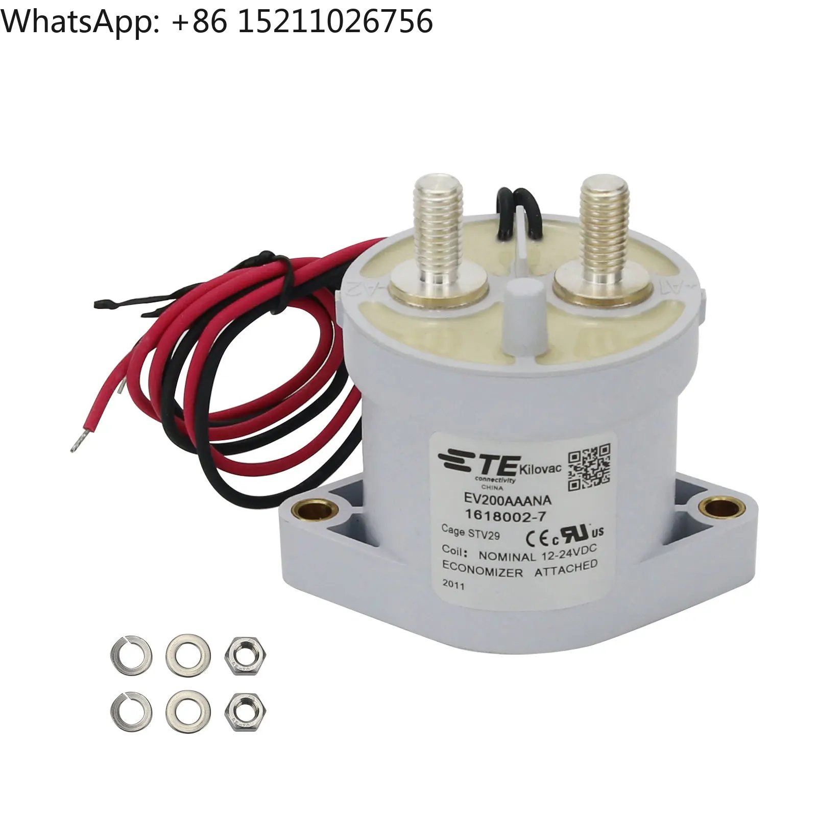 

TE EV200AAANA Автомобильное реле 12-900 В Высоковольтный контактор постоянного тока 500+А Ток переноски 1618002 -7