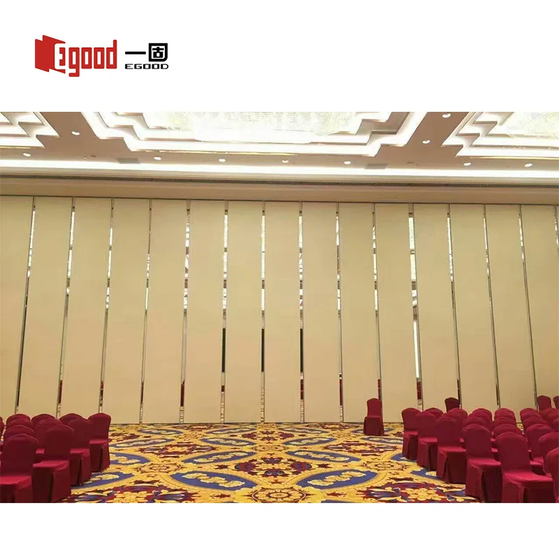 

Decorative Wall Foldable Acoustic Partition Accordion Wall for Wedding Hall