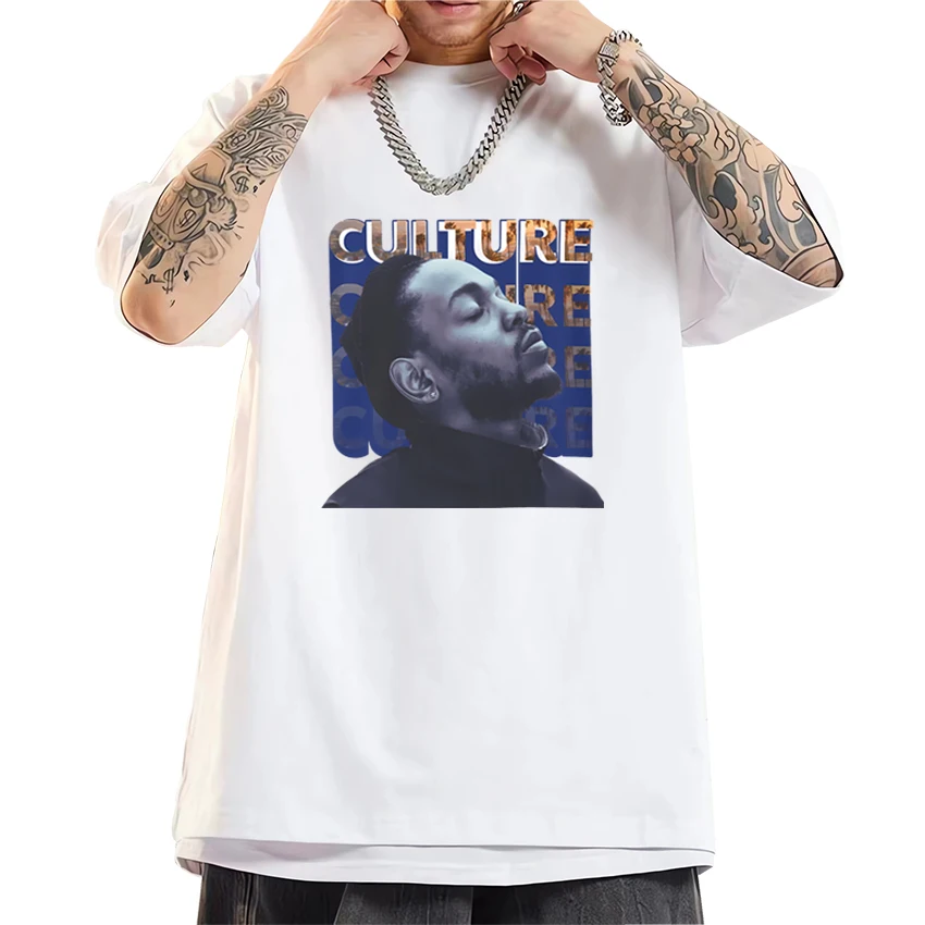 

Kendrick Lamar Hip Hop vintage Graphic short sleeve T-shirts Men Women harajuku Casual Tops Unisex Cotton short sleeve T-shirts