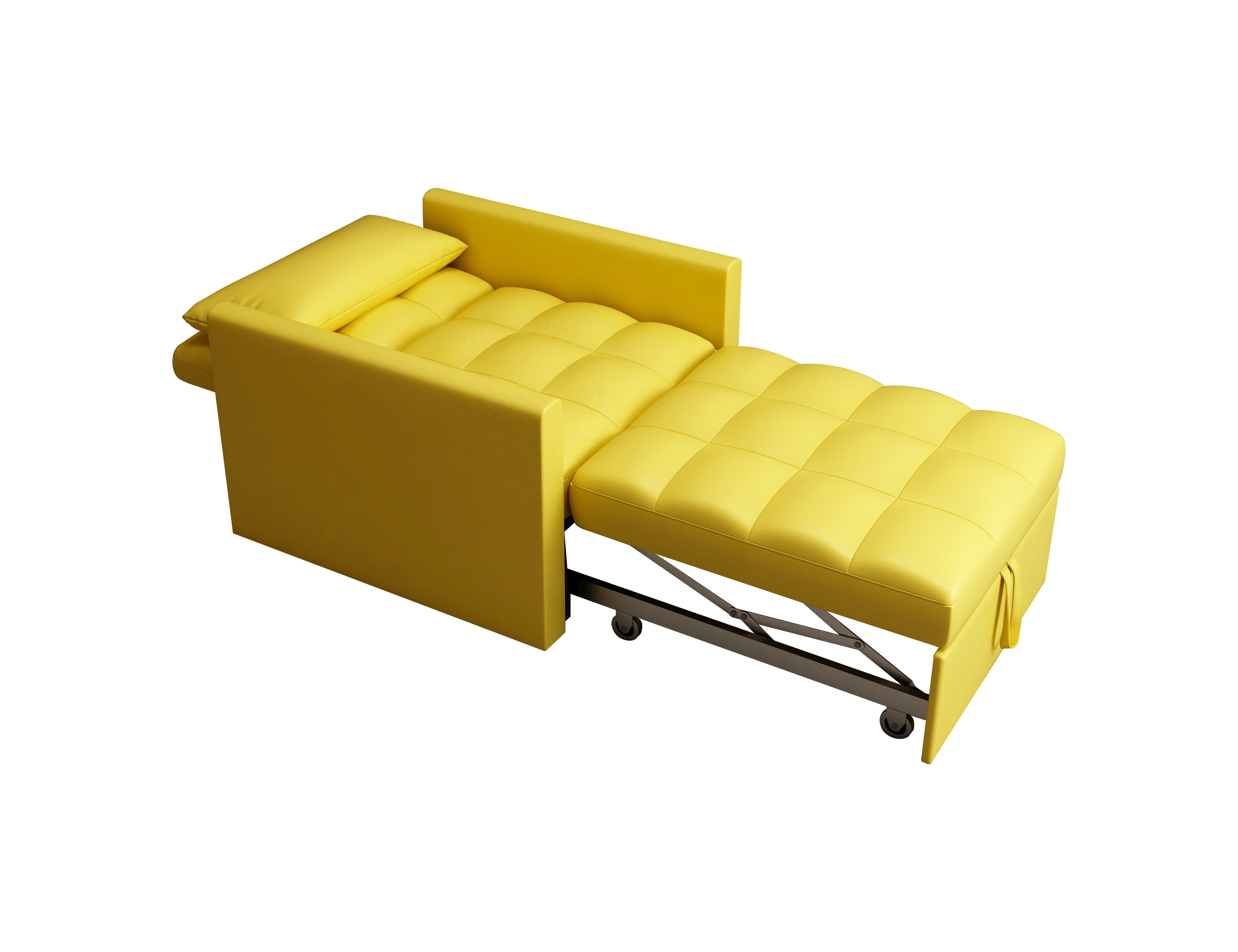 3-in-1 Folding Lounge Sofa Cama Bed Chair Convertible Sleeper Single Sofa Come Bed