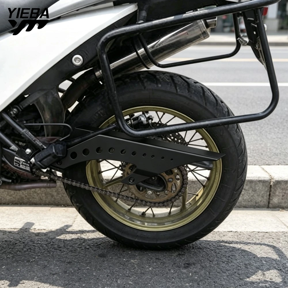 FOR HONDA XL 600 650 700 V Transalp XRV650 XRV750 Africa Twin 1987-2012 Chain Belt Guard Cover Protector Motorcycle Accessories