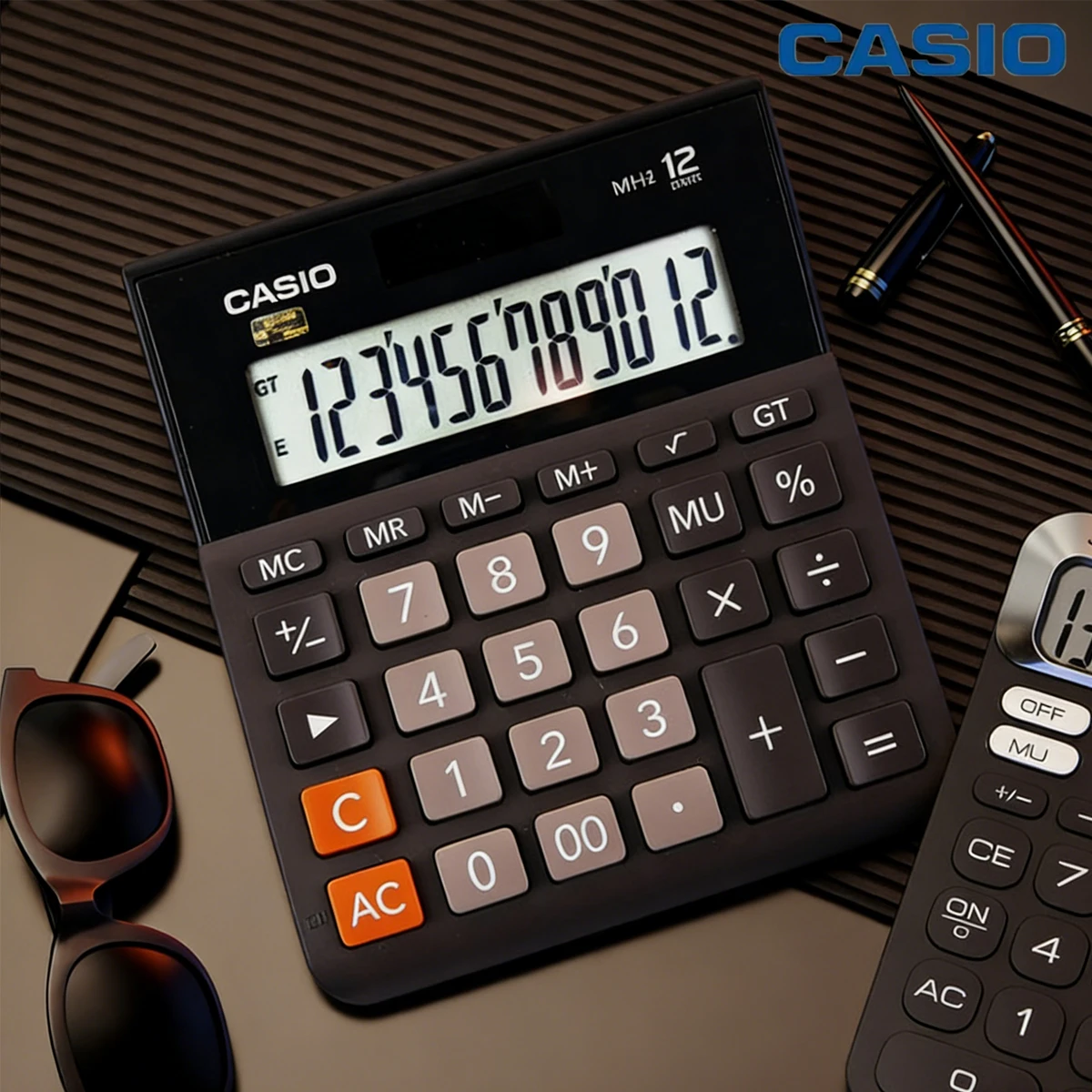 

Калькулятор CASIO MXAX DX GX-120B, настольный, финансовый, электронный, с голосовым сопровождением, малый, средний, большой, 12-разрядный, на солнечной батарее