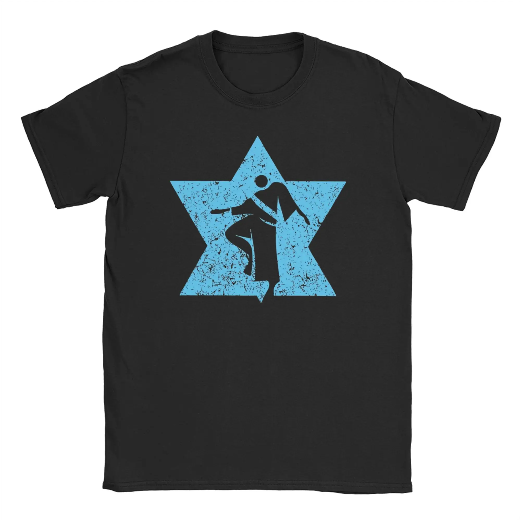 الرجال J-Jew J-Jitsu تي شيرت ملابس علوية من القطن خمر قصيرة الأكمام جولة الرقبة تي شيرت الجرافيك تي شيرت
