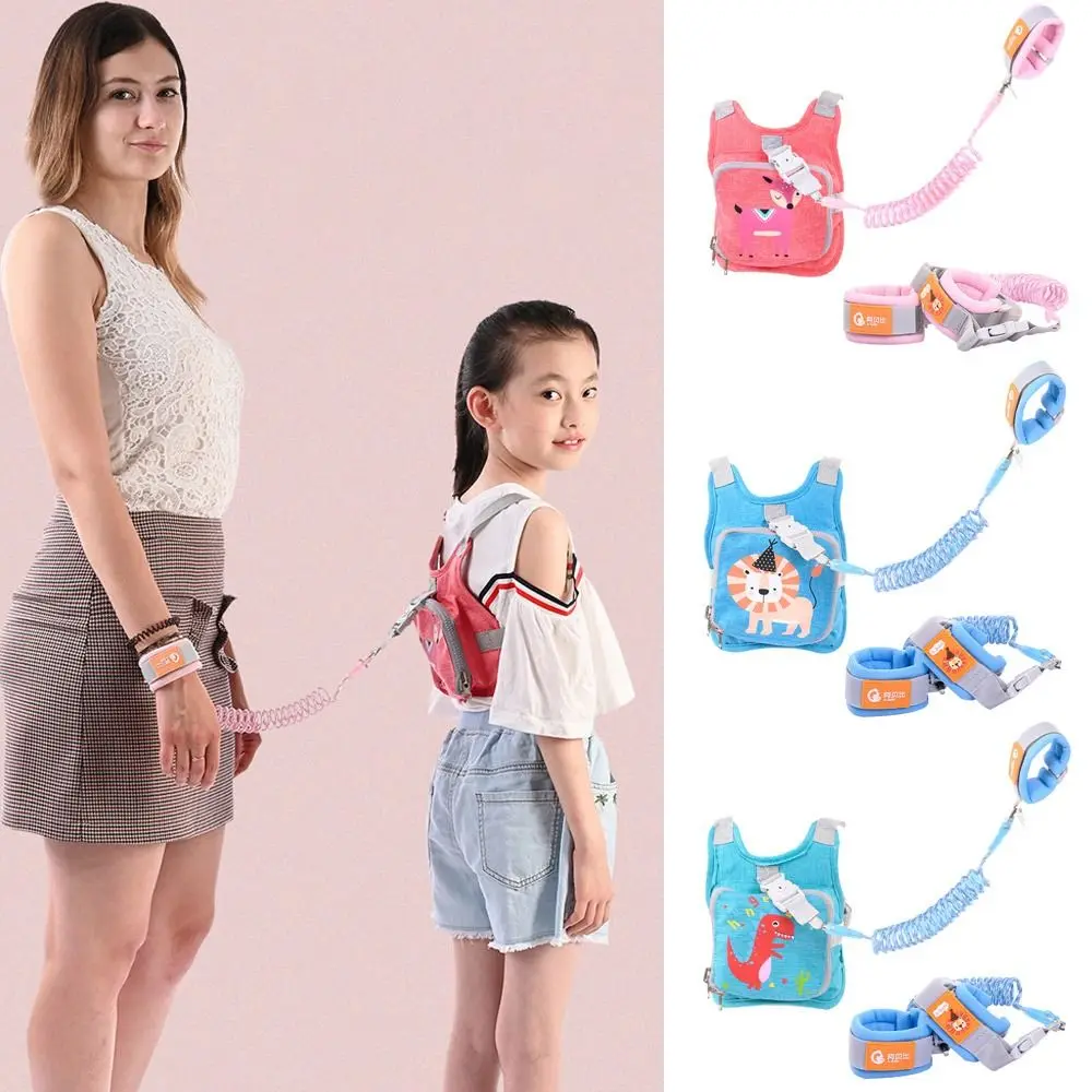 

Baby Supplies Cute Dinosaur Toddler Harness Leash Child Leash Foldable Anti Lost Wrist Link Adjustable Baby Walking Wristband