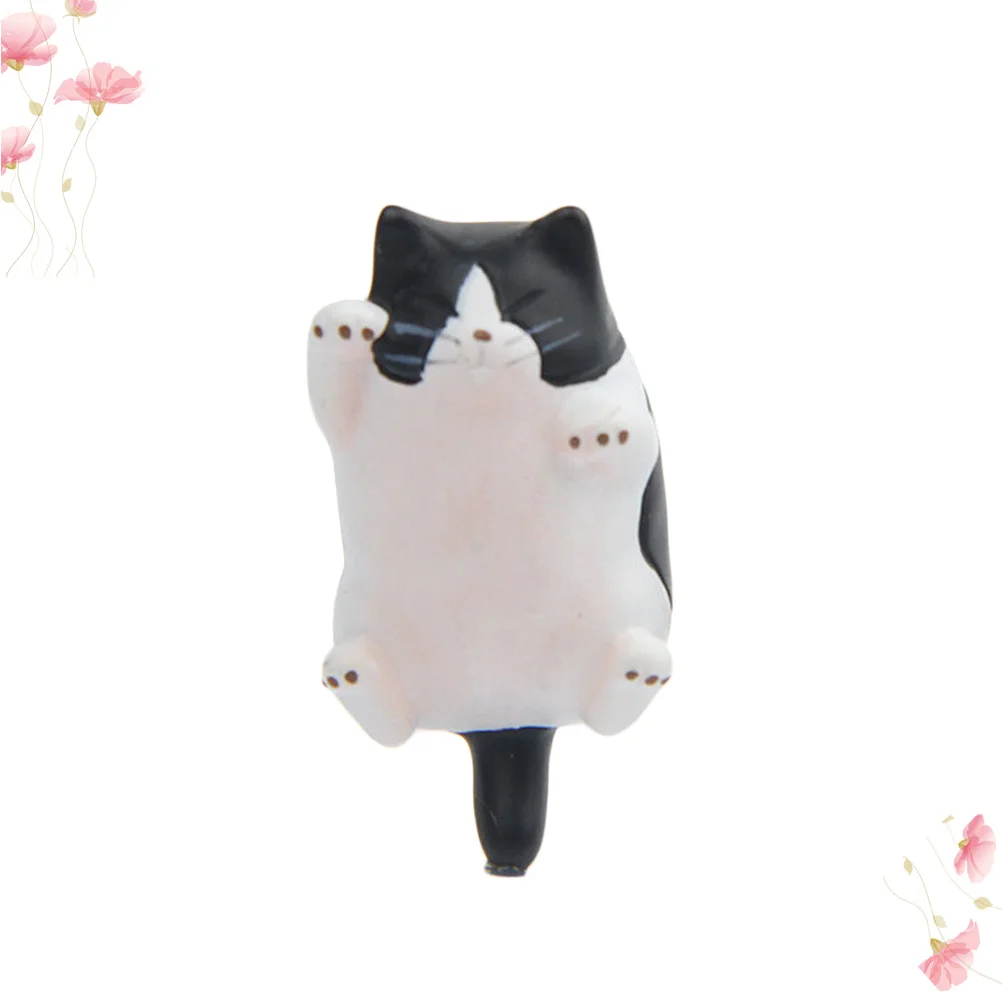 

2Pcs Magnetic Cat Refrigerator Stickers 3D Fridge Magnets Creative Colorful Kitchen Office Wall Whiteboard Notes Holder