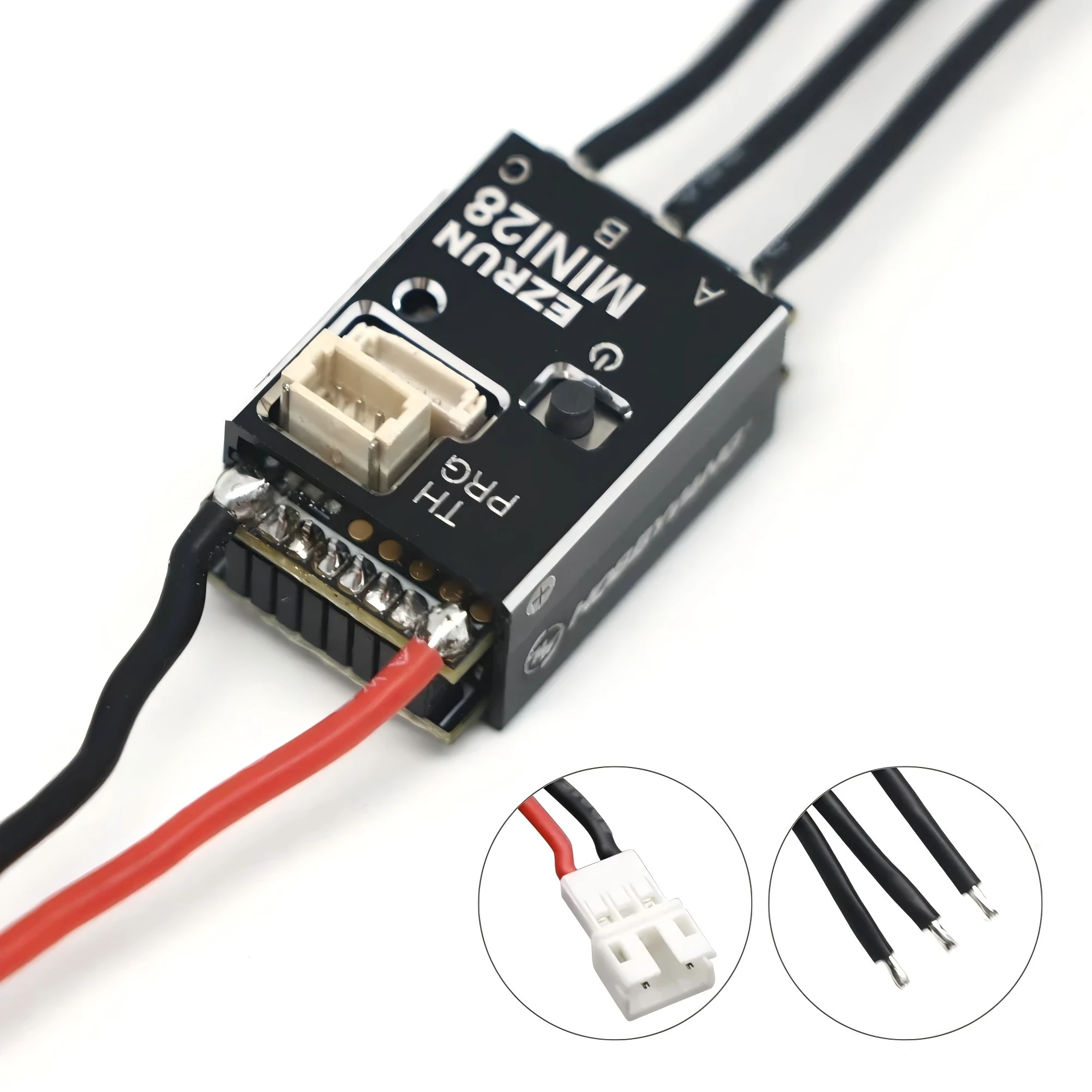 HobbyWing EZRUN MINI28 30A Brushless ESC Sensored Support Bluetooth Settings 2S Lipo Bec 6V/7.4V Speed Controller