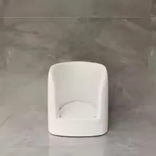 Modern Homeschool Bathroom Automatic Plastic Muslim Wudu Foot Washer Single Hole Faucet Installation Easy Cleaning Prayer Basin