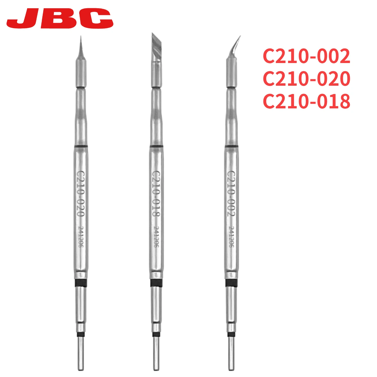 JBC 100% Original C210 Tip for Soldering Iron C210-018 C210-020 C210-002 Welding Iron for JBC Tips T210 Handle for Phone Repair