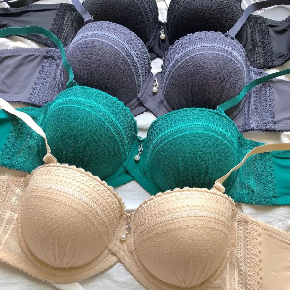 Bra cover, round cup shaped underwear, large chest, full cup, top support, breathable, thin top, thick bottom, anti sagging