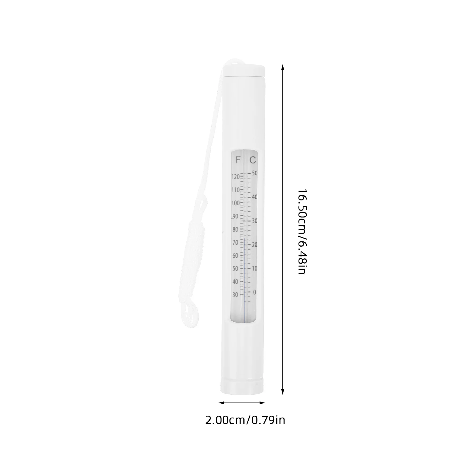 Termometer Kolam Renang Alat Ukur Suhu Air Termometer Tipe Tenggelam untuk Kolam Renang Dalam Ruangan Spa Akuarium Kolam Luar Ruangan