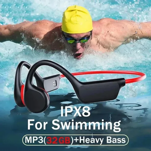 Imagen 2 del producto Audífonos Xiaomi IPX8 a Prueba de Agua con Conducción Ósea X7, Bluetooth, MP3, para Natación y Deportes, Inalámbricos, con Bajos HIFI y Música Estéreo