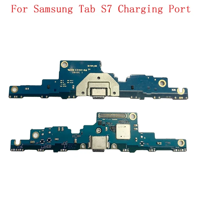 

USB-коннектор для зарядки, плата с гибким кабелем для Samsung Tab S7, T870, T875, коннектор для зарядки, запасные части