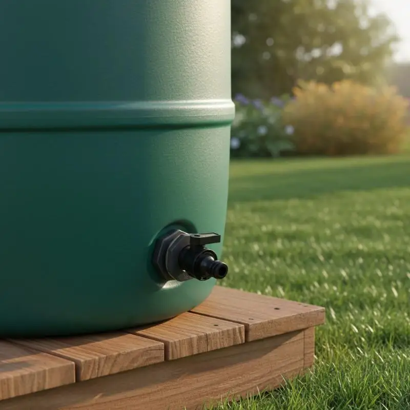 3 4 Inch Rainwater Bucket Diverter Kit PVC Valve Fittings Connector for Easy DIY Rainwater Collection in Backyard