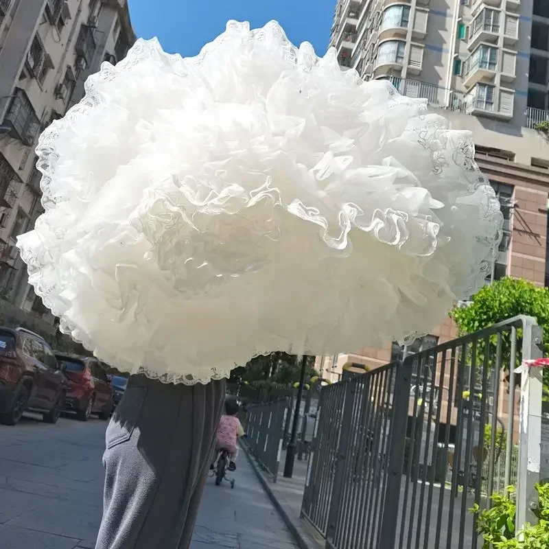 MAGOGO Lolita Petticoats Women Violent Boneless Soft Veil Gorgeous Fluffy Long Skirt Wedding Crinoline Autumn Winter Underskirt