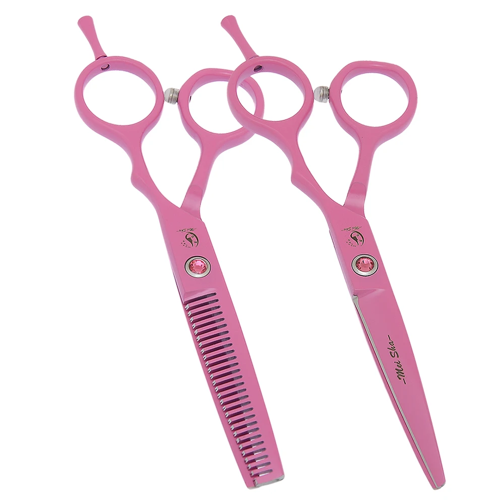 

Meisha 5.5" Japan 440c Human Fringe Hair Cutting Shears Thinning Tesouras Salon Hairdresser's Scissors Barber Accessories A0021A