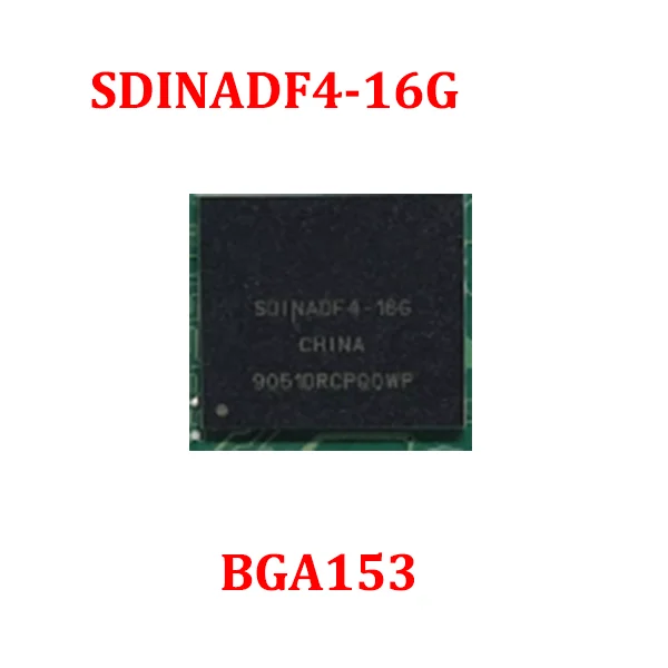 1PCS/10PCS/50PCS/100PCS SDINADF4-16G SDINADF4 BGA153 Brand New Original IC Chip