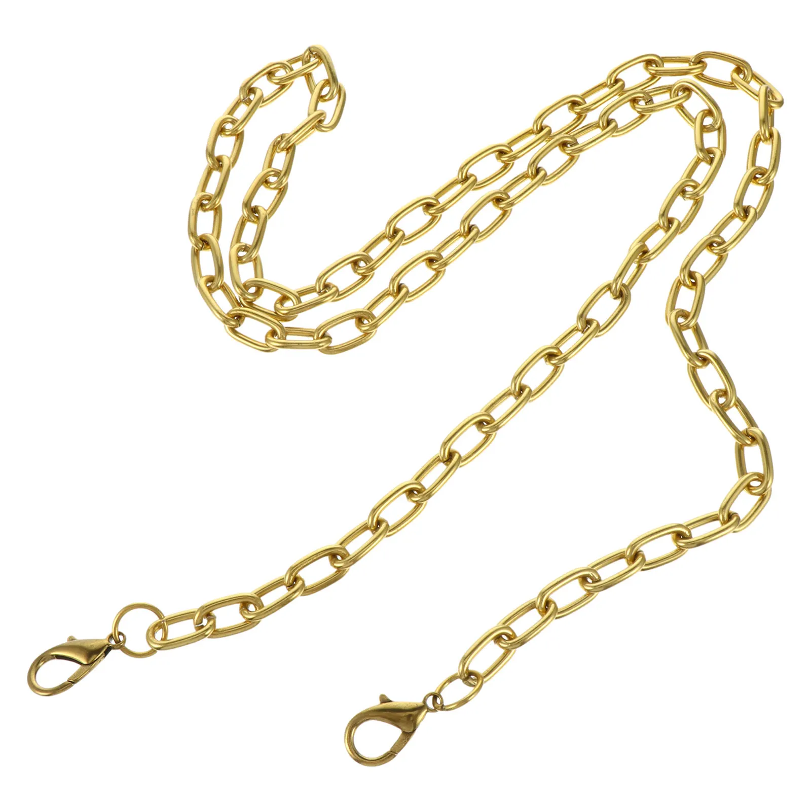 Replacement Bag Chain Metal Retro Detachable Purse Strap for DIY Clutches Tote Mini Purse Decorative Handbag Metal Bag Chain