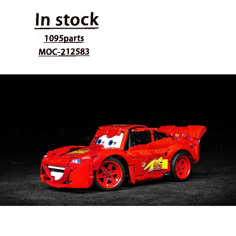 

MOC-212583 New Classic Sports Racing Car Building Block Model, 1095 Parts, Toy Gift for Boys Children for Birthday and Christmas