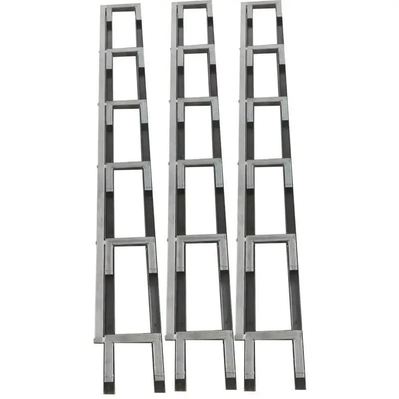 

Rear rear telescopic ladder Pull-out anti-skid get on and off three steps wide 40 landing length 80/130