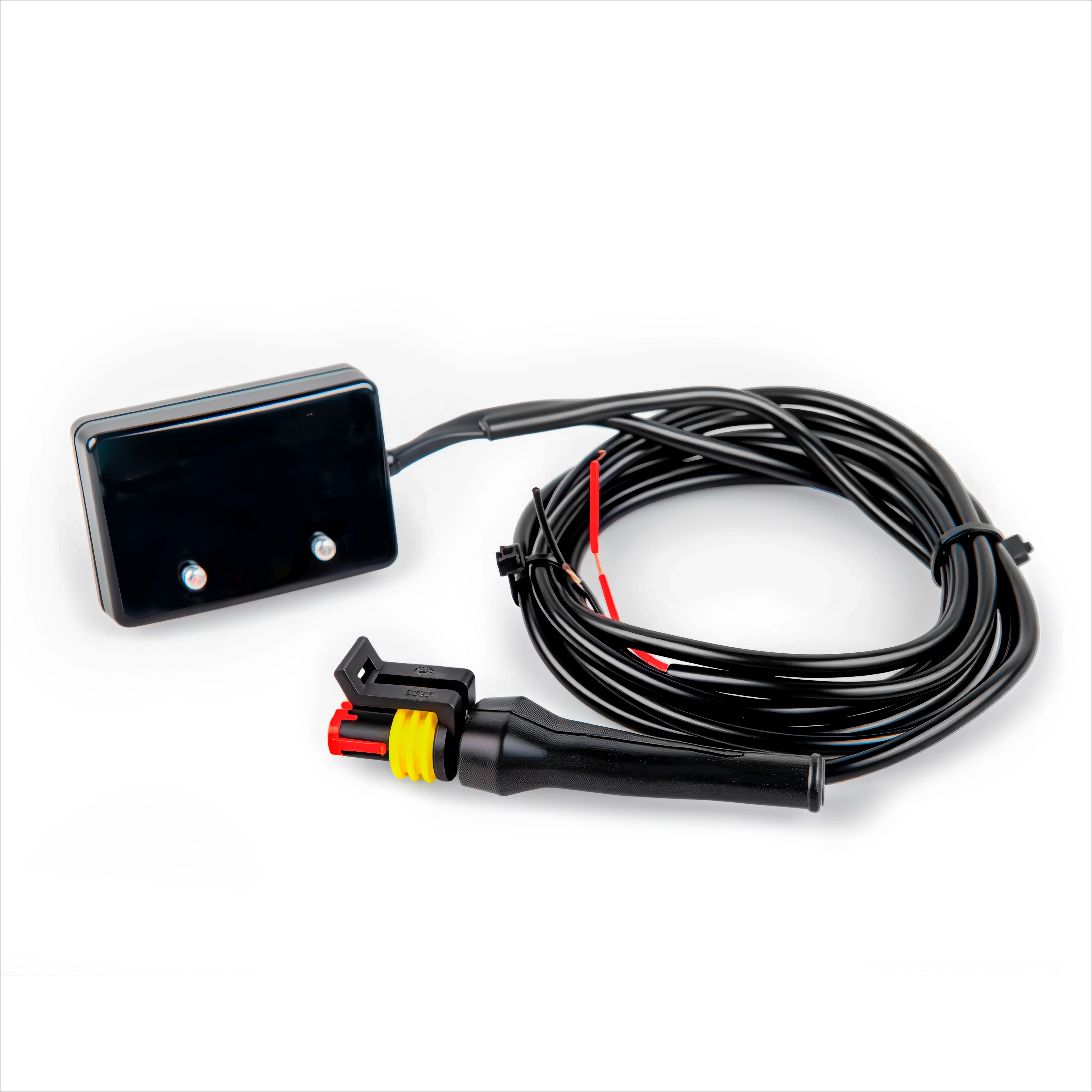 For 12V DC 32-1832 ° F (0-1000 ° C) Digital Exhaust Thermometer IPX7 Waterproof LED Display 1/8 NPT Sensor for Cars,