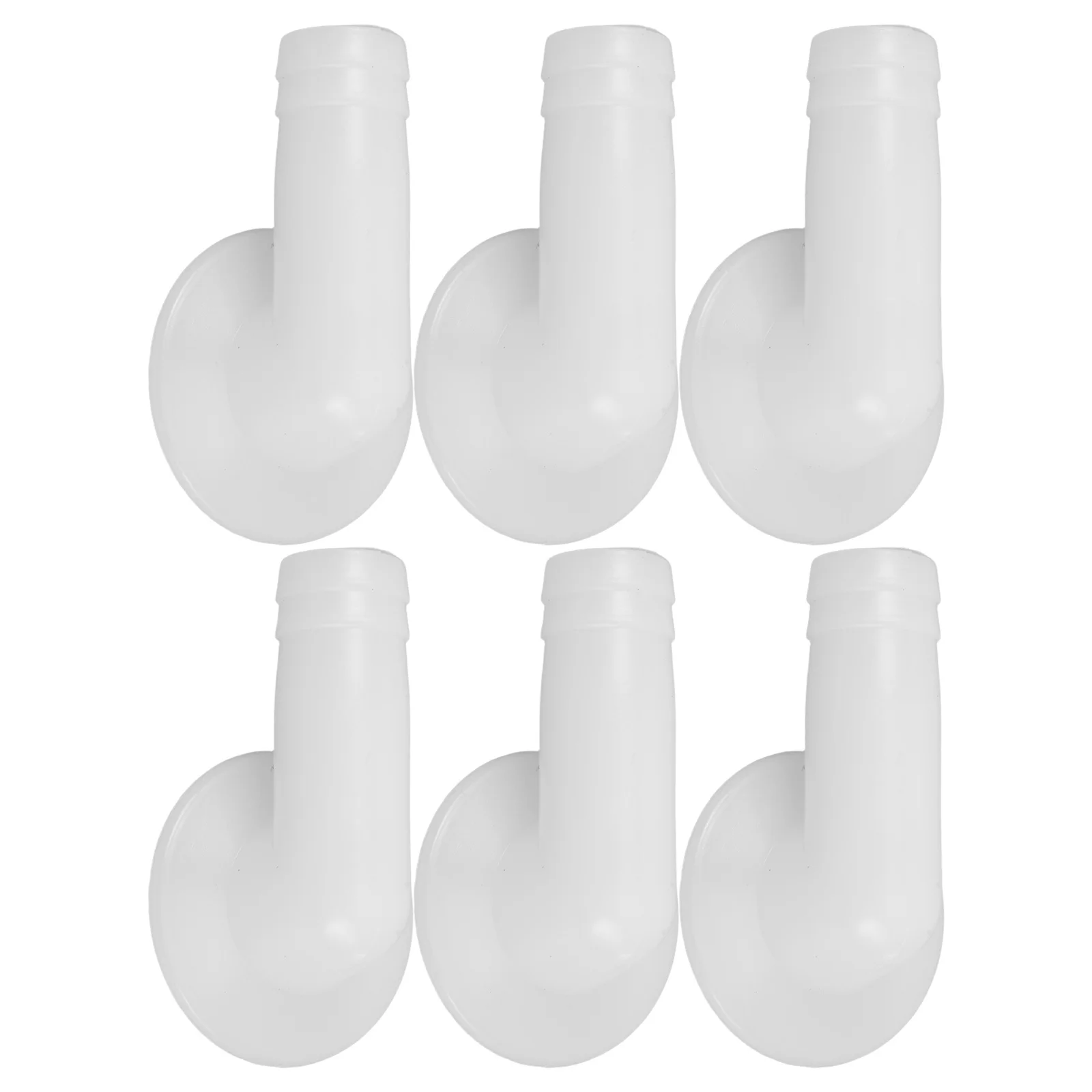 

6Pcs Ac Drain Hose Elbow Adapter Uv Resistant Easy Connect Split System Window Unit Drain Nozzle Pipe Fitting Elbow