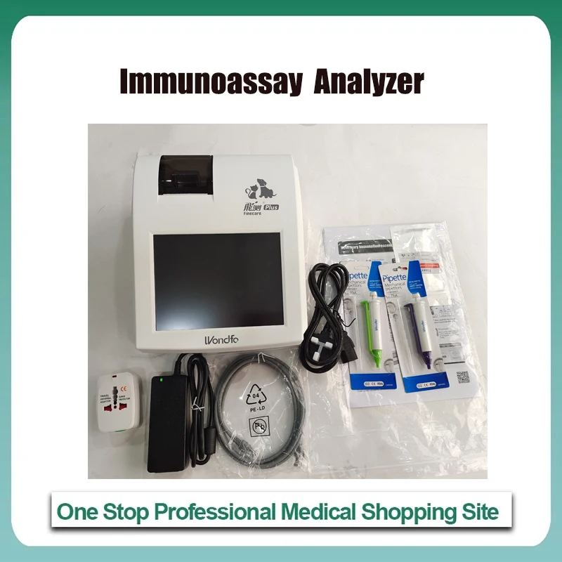 

Wondfo Veterinary Finecare Immunoassay Analyzer YG101 Chemistry Analyzer POCT Canine Progesterone Test