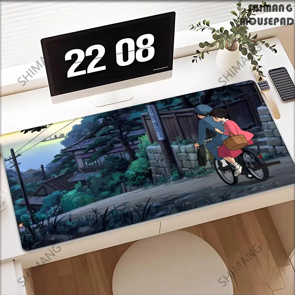 1 قطعة من ما يصل على الخشخاش هيل الكلمة حصيرة ماوس حصيرة حصيرة مكتبية مع وسادة الألعاب اكسسوارات رئيس الألعاب XXL لوحة المفاتيح الحشو حصيرة