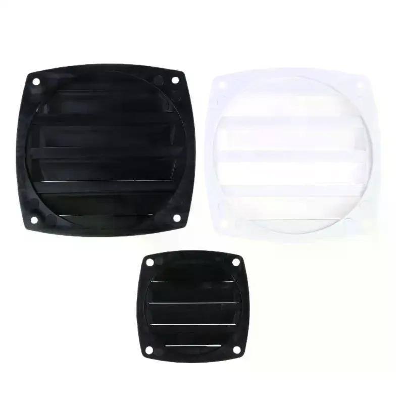 1 قطعة قارب Louvered تنفيس استبدال مربع تنفيس الهواء شواء التهوية غطاء مجاري منفذ تنفيس ل RV البحرية