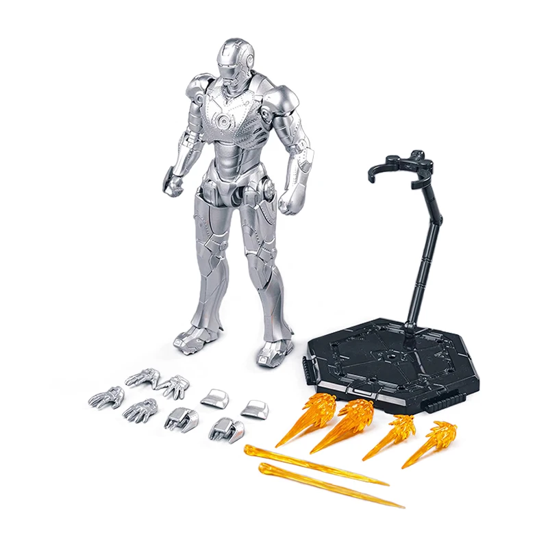 

Fondjoy Iron Man The Avengers Assembly MARK2 Mecha 1/12 Scale Models Kit Marvel Infinity Saga Action Figure Joint Movable Toys